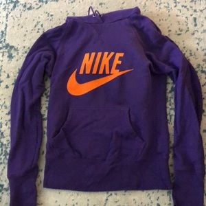 Nike hooded sweatshirt sz s